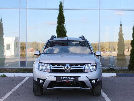 2017 Renault Duster I Рестайлинг, серебристый, 1510000 рублей, вид 2
