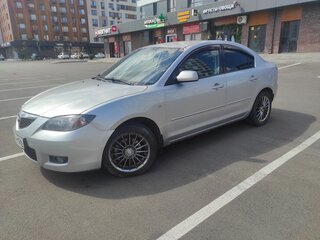 2007 Mazda 3 I (BK) Рестайлинг, серебристый, 500000 рублей, вид 1