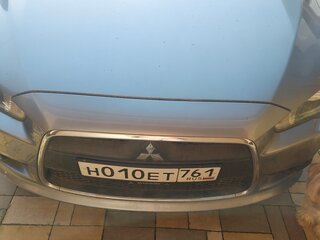 2012 Mitsubishi Lancer X Рестайлинг, серебристый, 1350000 рублей, вид 5