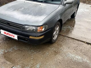 1993 Toyota Corolla VII (E100), серебристый, 235000 рублей, вид 1