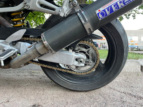2000 Honda VTR 1000, красный, 395000 рублей, вид 2