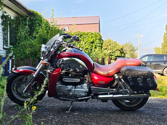 2005 Triumph Rocket III, чёрный, 650000 рублей - вид 3
