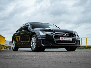 2019 Audi A6 40 TDI V (C8), синий, 3299999 рублей, вид 3