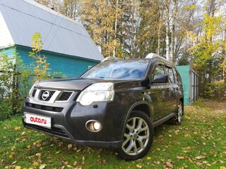 2013 Nissan X-Trail II Рестайлинг, чёрный, 1049000 рублей, вид 1