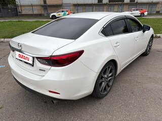 2016 Mazda 6 III (GJ) Рестайлинг, белый, 1900000 рублей, вид 3