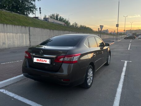2015 Nissan Sentra VII (B17), коричневый, 720000 рублей, вид 4