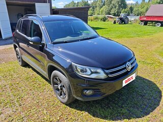 2012 Volkswagen Tiguan I Рестайлинг, чёрный, 1150000 рублей, вид 2