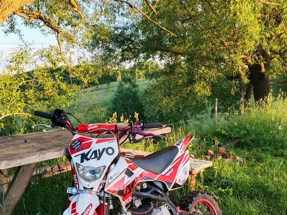 2023 Kayo Basic YX140EM, красный, 65000 рублей - вид 1