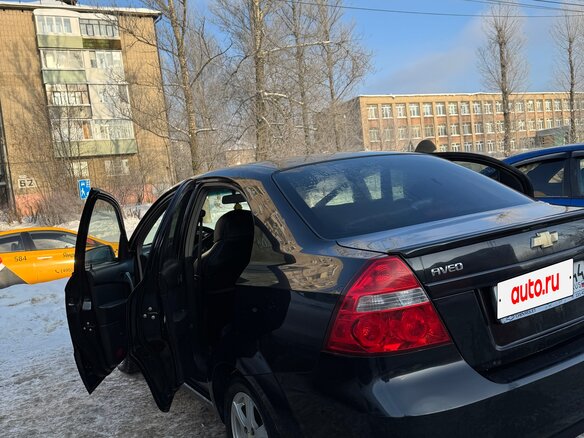 2010 Chevrolet Aveo I Рестайлинг, чёрный, 450000 рублей - вид 8