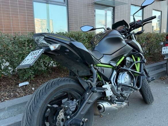 2019 Kawasaki Z 650, чёрный, 550000 рублей - вид 3