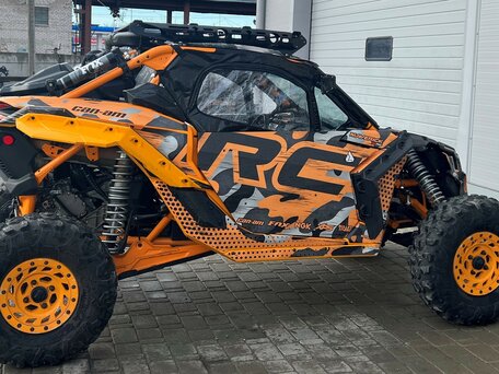 2020 BRP Can-Am Maverick X RC Turbo RR, оранжевый, 3499000 рублей, вид 1