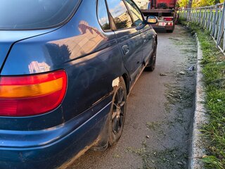 2001 Toyota Carina VII (T210), синий, 120000 рублей, вид 3
