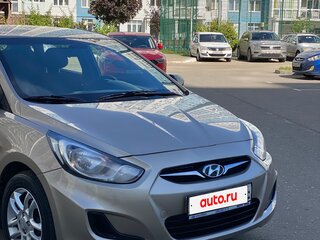 2012 Hyundai Solaris I, бежевый, 820000 рублей, вид 3