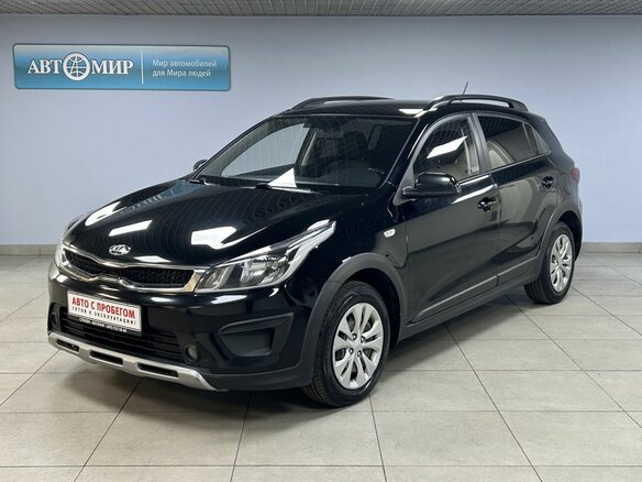 2018 Kia Rio X-Line IV, чёрный, 1375000 рублей