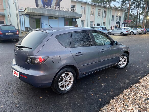 2007 Mazda 3 I (BK) Рестайлинг, серый, 260000 рублей - вид 3