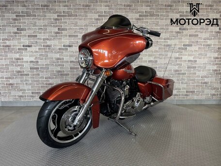 2011 Harley-Davidson Street Glide, оранжевый, 985000 рублей, вид 2