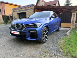 2020 BMW X6 30d III (G06), синий, 7300000 рублей, вид 1