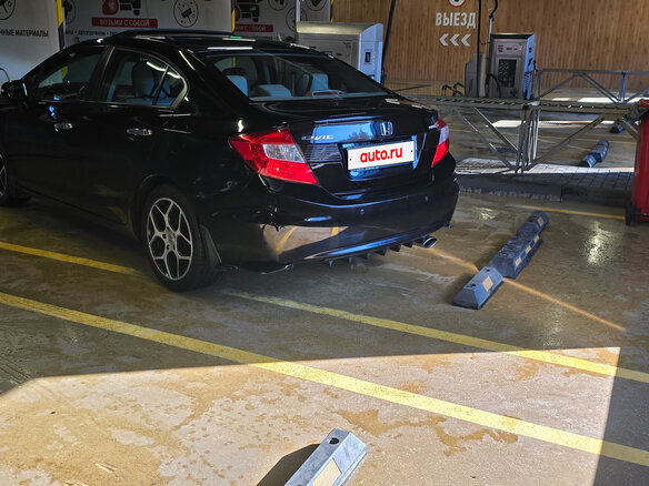 2012 Honda Civic IX, чёрный, 1250000 рублей - вид 5