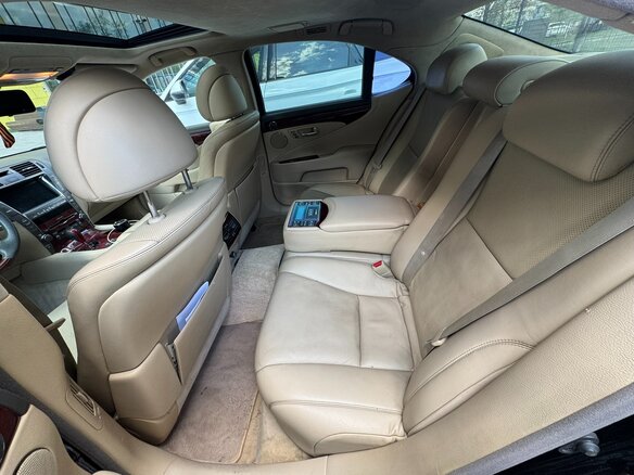 2007 Lexus LS 460 IV, чёрный, 1490000 рублей - вид 9
