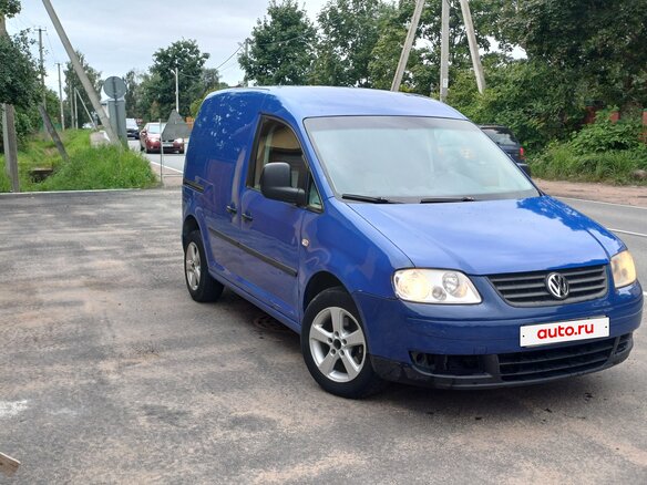 2008 Volkswagen Caddy III, синий, 430000 рублей - вид 3