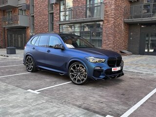 2019 BMW X5 30d IV (G05/G18), синий, 5750000 рублей, вид 2