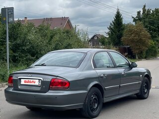 2008 Hyundai Sonata ТагАЗ IV (EF) Рестайлинг, серый, 677000 рублей, вид 4