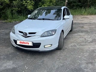 2008 Mazda 3 I (BK) Рестайлинг, белый, 550000 рублей, вид 2