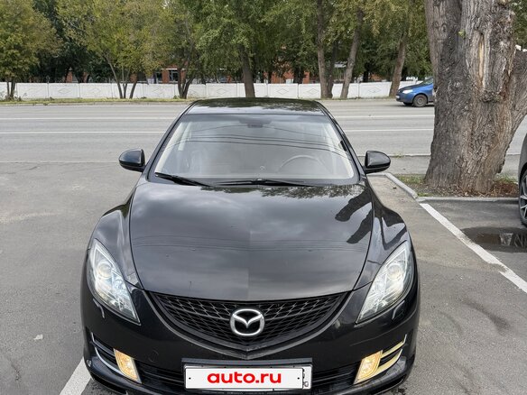 2008 Mazda 6 II (GH), чёрный, 1100000 рублей - вид 2