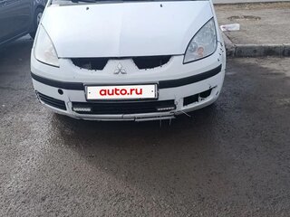 2008 Mitsubishi Colt CZ1 VI (Z30) Рестайлинг, белый, 280000 рублей, вид 1