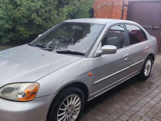 2001 Honda Civic VII, серебристый, 310000 рублей, вид 3