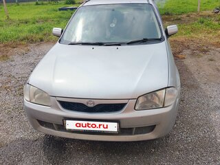 1999 Mazda Familia S-Familia S-Wagon VIII (BJ), серебристый, 300000 рублей, вид 2
