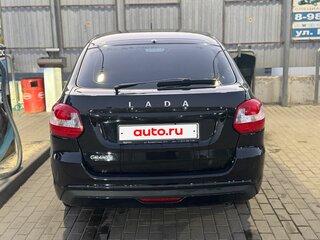 2019 Lada (ВАЗ) Granta I Рестайлинг, чёрный, 650000 рублей, вид 4