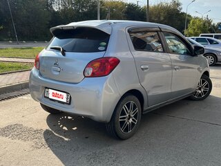 2012 Mitsubishi Mirage VI, серебристый, 580000 рублей, вид 4