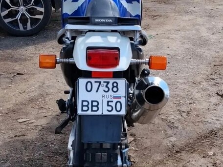 1997 Honda XRV 750 Africa Twin, синий, 415000 рублей, вид 4