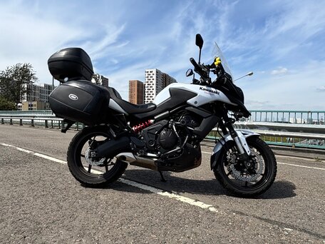 2013 Kawasaki Versys 650, белый, 470000 рублей, вид 5