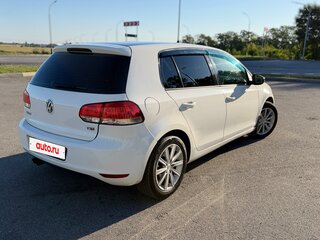2012 Volkswagen Golf VI, белый, 820000 рублей, вид 3