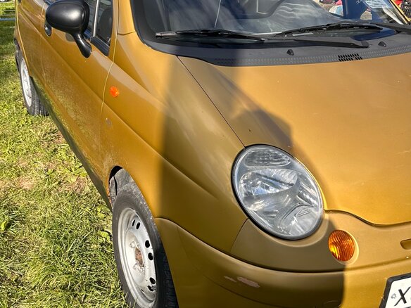2003 Daewoo Matiz I Рестайлинг, жёлтый, 145800 рублей - вид 12