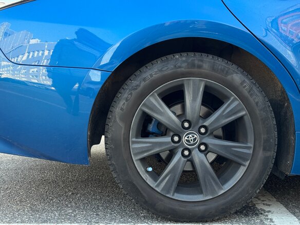 2019 Toyota Camry US Market VIII (XV70), синий, 1970000 рублей - вид 9