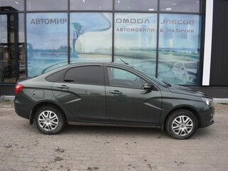 2017 Lada (ВАЗ) Vesta I, зелёный, 690000 рублей, вид 4