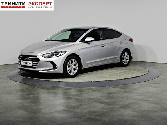 2017 Hyundai Elantra VI (AD), серебристый, 1347000 рублей