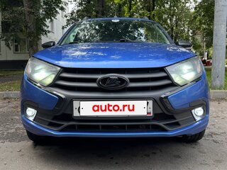 2019 Lada (ВАЗ) Granta I Рестайлинг, синий, 785000 рублей, вид 2