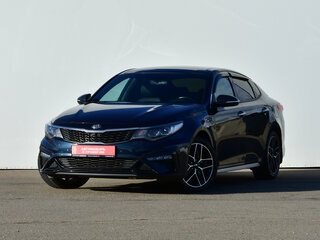 2019 Kia Optima IV Рестайлинг, синий, 1779000 рублей, вид 1