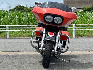 2009 Harley-Davidson CVO Road Glide, красный, 885000 рублей, вид 4