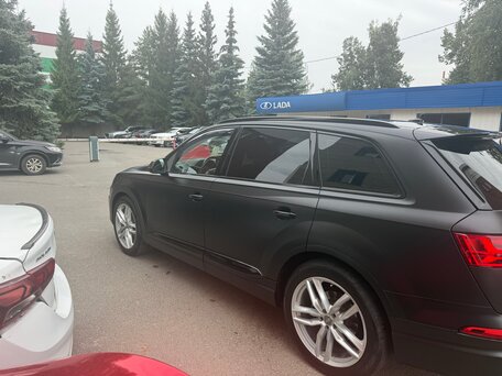 2016 Audi Q7 II (4M), чёрный, 4150000 рублей, вид 4