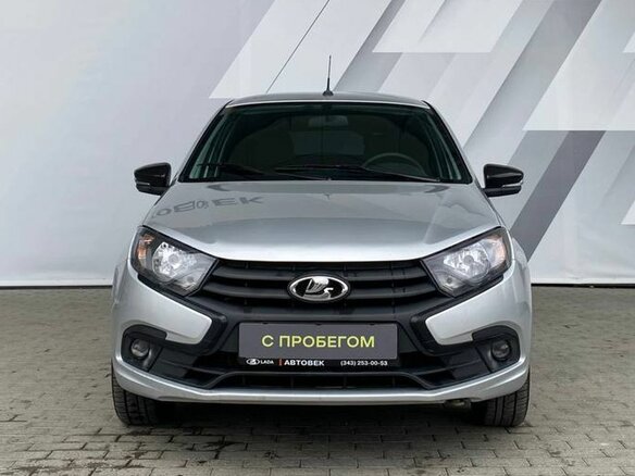 2024 Lada (ВАЗ) Granta I Рестайлинг, серебристый - вид 1