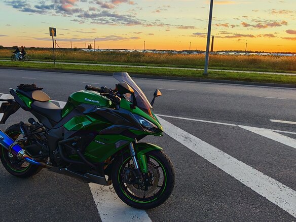 2020 Kawasaki Ninja 1000 SX, зелёный, 1200000 рублей - вид 15
