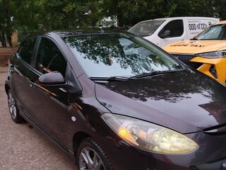 2008 Mazda 2 II (DE), фиолетовый, 665000 рублей, вид 3