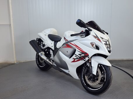 2008 Suzuki GSX 1300 R Hayabusa, белый, 789000 рублей, вид 2
