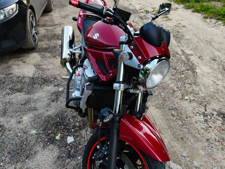 2007 Suzuki Bandit GSF 650, красный, 450000 рублей, вид 1