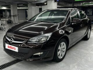 2014 Opel Astra J Рестайлинг, коричневый, 960000 рублей, вид 1
